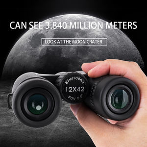 Jumelles luxueuses de 12x42, meilleure vente <span class=keywords><strong>du</strong></span> <span class=keywords><strong>monde</strong></span>, lentilles en verre, pour le télescope, jumelles - Product Image 4
