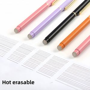 Wholesale Multi-Color New Hot <b>Erasable</b> Metal Ballpoint <b>Pen</b> 1.0 mm Writing Width Banner <b>Pen</b> for Students - Product Image 4