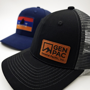 Gorra Trucker Richardson 112 de Malla con Cierre a Presión, 6 Paneles, Visera Precurvada, Parche de Cuero con Logotipo Personalizado, Estilo Y2K, de Alto Rendimiento y Calidad OEM - Product Image 2
