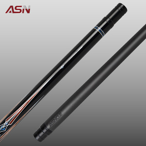 Queue de billard en fibre de carbone ASNCUE-A-03, longueur 147 cm, 19,5 oz, 58 pouces, taille de la pointe 12,5 mm, fût en fibre de carbone, 2 pièces - Product Image 2
