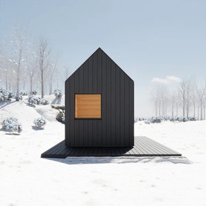 Sauna de jardin populaire avec double fenêtre, chauffage électrique, sauna extérieur avec vapeur humide, extérieur en lattes de pin, toit en pente, <span class=keywords><strong>spa</strong></span> de jardin - Product Image 2