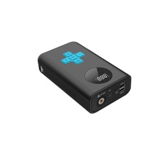 Démarreur de voiture 4 en 1 avec gonfleur de pneus, batterie Li-ion, booster de batterie de voiture portable, power bank, outil de démarrage d'urgence