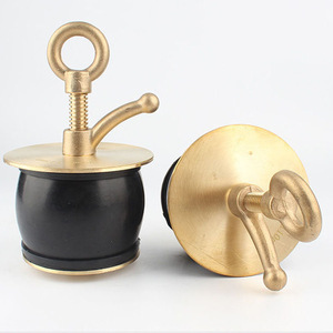 Scupper Plug Copper Marine Deck Drain Plug For Boat <b>Yacht</b> RV Replacement Repair - Product Image 2
