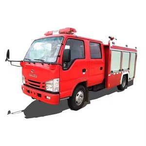 Camión <span class=keywords><strong>de</strong></span> <span class=keywords><strong>Bomberos</strong></span> Pequeño con Chasis Isuzu 700P, Suministro <span class=keywords><strong>de</strong></span> Fábrica, Tanque <span class=keywords><strong>de</strong></span> Agua <span class=keywords><strong>de</strong></span> 3 Toneladas, Vehículo Contra Incendios para Rescate Municipal - Product Image 1