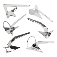 Accastillage marin en acier inoxydable AISI 316, ancre de bateau, ancre marine pour yacht et voilier