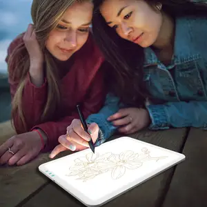 Nouveau design Sketch Tattoo Tracing Light Board Sans fil A3 A4 Light Pad Peinture Light Pad LED Tracing Board avec batterie