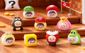 Figurines en résine de héros de dessins animés Kawaii, miniatures de plombiers garçons champignons, statues d'<span class=keywords><strong>anime</strong></span> pour bureau, accessoires de bricolage, vente en gros - Product Image 5