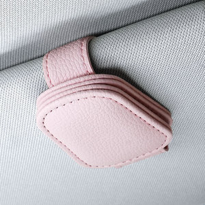 Portaocchiali da Sole Magnetico Multifunzionale in Pelle PU <span class=keywords><strong>per</strong></span> Auto, Accessorio <span class=keywords><strong>Clip</strong></span> <span class=keywords><strong>per</strong></span> <span class=keywords><strong>Occhiali</strong></span> da Vista - Product Image 3