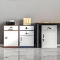 Armoire à dossiers en acier à 4 tiroirs, style moderne, design simple, pour la maison, le bureau, l'atelier, la chambre à coucher, la salle de sport, l'hôpital, le supermarché