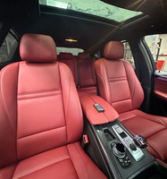 Ensemble complet de housses de siège en cuir Nappa de luxe personnalisées, adaptées aux modèles BMW Série 3, Série 7, X1, X2, X3, X6, Série 1