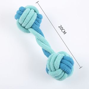 Toptan çiğnemek ısırık dayanıklı büküm dokuma Pet köpek için ip oyuncak - Product Image 3