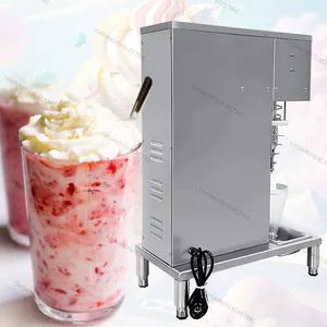 ニュージーランドリアルフルーツアイスクリームマシン健康DIYミキシングの好意デザイン新しい冷凍ヨーグルトマシンステンレス鋼304610*370*850MM