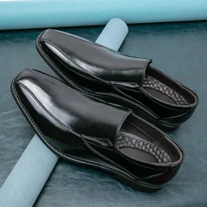 الرجال الرسمي حذاء رسمي لينة الترفيه وأشار مكتب أكسفورد عارضة شقة متعطل الأخفاف العمل اللباس أحذية أكسفورد