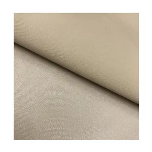 75D 2/2 Twill Woven Full Dull spandex High Elastic Jersey Textile Fabric polyester soft skin friendly ammonia nude sports fabric