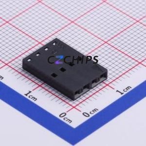 50579004 Housing (<b>Wire</b>-to-Board / <b>Wire</b>-to-<b>Wire</b>) P=2.54mm Connector 1x4P 2.54mm 1 4 - Product Image 1