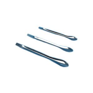 Gelsonlab HSG-225 3 unids/set cuchara de cuerno de acero inoxidable, cucharón Medicinal, suministros de <span class=keywords><strong>laboratorio</strong></span> longitud 10cm,12cm,14cm - Product Image 2