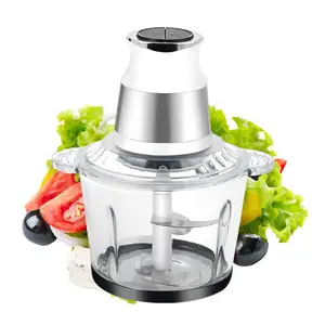 Middle garlic 4l vegetable east electric appliance meat stainless steel, food chopper/