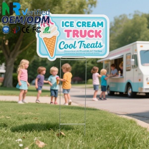High Quality Custom UV Printed Yard Sign Waterproof with Metal H Stake <b>Plastic</b> <b>Sheets</b> Product - Product Image 1