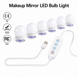 Modern for LED Vanity <b>Mirror</b> Lamps Kit Dimmable 3 Color Modes Makeup <b>Mirror</b> <b>Lighting</b> Dressing Table <b>Bathroom</b> Bedroom - Product Image 1