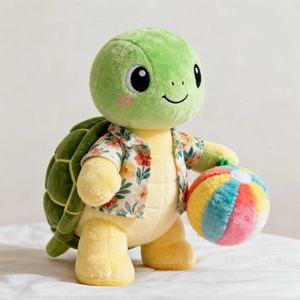 Peluches mascotte tortue personnalisées, jouet en peluche personnalisé, mignonne tortue <span class=keywords><strong>de</strong></span> plage portant un <span class=keywords><strong>maillot</strong></span> <span class=keywords><strong>de</strong></span> <span class=keywords><strong>bain</strong></span> et tenant un ballon <span class=keywords><strong>de</strong></span> plage pour les événements sportifs - Product Image 5