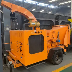 Electric Wood Chipper Machine Shredder Tree Branch Wood Tree Garden Leave Branch Chipper Shredder Machine For Branches And Trees