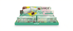 ซานิเย มิ้นท์ โท บี อายแชโดว์ พาเลทท์ E024 เม็ดสีแน่น ชิมเมอร์มัลติคัลเลอร์ เมคอัพสำหรับดวงตา - Product Image 1