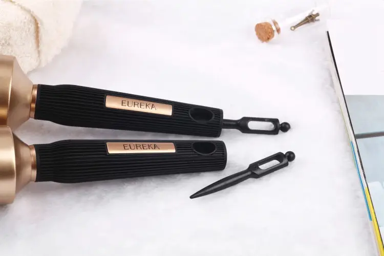 Women Hair Styling Tools Heat Resistant Boar Bristle Round Ceramic Barrel Hair Brush