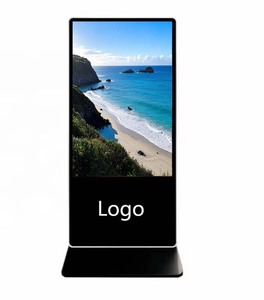 43 50 55 65 75 inch 4K màn hình cảm ứng dọc kỹ thuật số biển đứng trung tâm mua sắm wayfinding Máy nghe nhạc quảng cáo - Product Image 1