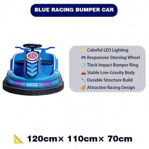 รถบั๊มพ์คาร์รุ่น Kart Drift King โครงสร้างไฟเบอร์กลาส พร้อมเอฟเฟกต์ฟองสบู่ ไฟสีสันสดใส ควบคุมได้ไว ตอบสนองรวดเร็ว - Product Image 2