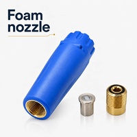 Pistolet à mousse réglable style ST-75, buse 4000 PSI, lance à mousse rapide pour nettoyeur haute pression, nettoyage de voiture