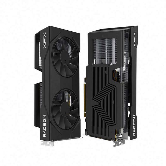 TOP Sale AMD Radeon RX 9060 XT Black Wolf 16GB New Esports Game Design Desktop Computer Graphics Card