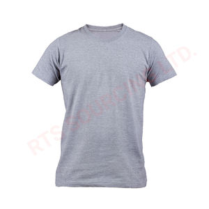 เสื้อยืดสีทึบของผู้ชายมีสไตล์เหมาะสำหรับทุกโอกาสการออกแบบที่ทนทานสวมใส่สบายพอดีกับความเก๋ไก๋พื้นฐานจำเป็น - Product Image 2