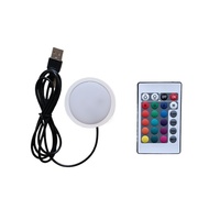 USB RGB LED Sous Cabinet Impression 3D Plat Rondelle Lumière Télécommande Étagère Éclairage pour Bambu Lab Led Lam