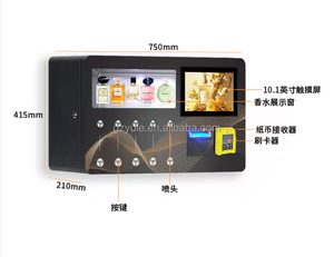 <strong>Feishi</strong> <strong>Perfume</strong> Spray <strong>Vending</strong> <strong>Machine</strong> with Credit Card Only Payment SDK Enabled Touchscreen 20-150 Capacity ADA Compliant - Product Image 3