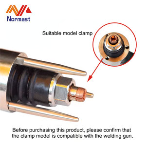 Pistola de soldadura Mandril M3 M4 M5 M6 M8 M10 Latão Cromo Zircónio Ponta de cobre Fixador Parafuso Parafuso Soldadura a Ponto - Product Image 2