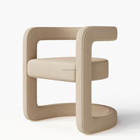 Ensemble de table et chaises de salle à manger rectangulaire moderne de luxe FERLY en chêne, 4, 6 ou 8 places, pour la maison, l'hôtel, la villa, le complexe hôtelier