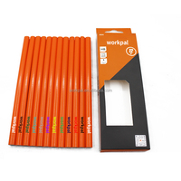 Ensemble de crayons de charpentier multi-usages 2026 avec taille-crayon pour marquage sur bois, métal, pierre, couleur, fabriqué au Shandong