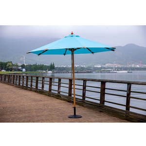 MIA-Sombrilla de Madera Dura <span class=keywords><strong>para</strong></span> Exteriores, Sombrilla de Madera <span class=keywords><strong>para</strong></span> Hotel, Terraza, Restaurante, Patio - Product Image 2