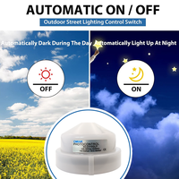 Interrupteur de lumière de rue électronique à cellule photoélectrique CNRIYA SCP-2310GL IP54 jour/nuit, à induction par torsion, en matériau PC/PP, compatible LED 105-305V