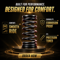 Grande ressort de compression pour système de suspension de SUV, camion et tout-terrain