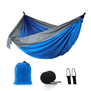 Manufacturer LOW MOQ Outdoors Backpacking Survival or Travel,Single Double Parachute Heavy Duty Hammocks Camping Hammock/