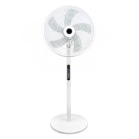 Ventilateur sur pied électrique Fabrication européenne Ventilateur de 16 pouces Orange Ventilateur sur pied électrique