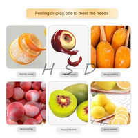Anti-roest fruit schilmachine, gelijkmatige schiloverheid, geen schade aan het fruitvlees.