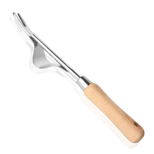 Vertak vườn weeder <span class=keywords><strong>taproot</strong></span> tay tay weeder thép không gỉ Weed Remover với ashtree gỗ xử lý - Product Image 2