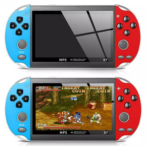 4.3 Inch X7 Handheld Game Console Portable Retro Video Game Console 15000 Models Multifunctional for Children Gifts