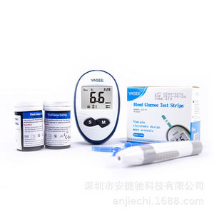 Электронный глюкометр для домашнего использования с тест-полосками, ориентированный на экспорт, от прямого производителя для трансграничной электронной торговли - Product Image 2