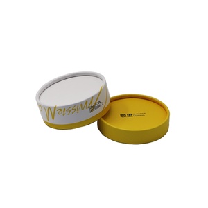 Tubes en carton kraft ronds unis avec logo personnalisé pour l'emballage de produits alimentaires, de soins de la peau, d'huiles essentielles et de crèmes pour le visage – Modèle de boîte en tube de papier - Product Image 2