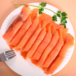 De moda de <span class=keywords><strong>MARISCOS</strong></span> <span class=keywords><strong>CONGELADOS</strong></span> seco y salado al por mayor salmón ahumado - Product Image 1