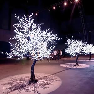 Iluminación LED de árbol de cerezo Artificial realista para decoración de jardín interior/exterior, iluminación de vacaciones de Navidad, Parque decorativo - Product Image 2