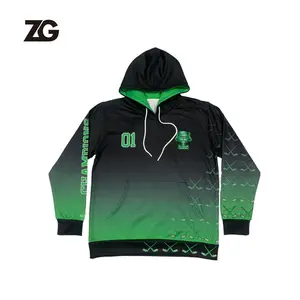 Manufacturer Wholesale Custom Men Hockey Hoodies Pull Over Sweatshirts Sports Team Hoodies For Kids